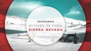 Sierra Nevada, Espanha: estação de esqui perto de Granada