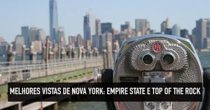 Melhores vistas de Nova York: Empire State e Top of the Rock