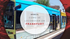 Transporte público em Frankfurt: metrô, ônibus, trem e bike