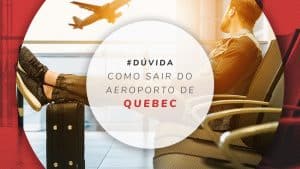Como ir do aeroporto de Quebec City para o centro