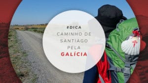 Caminho de Santiago de Compostela parindo da Espanha