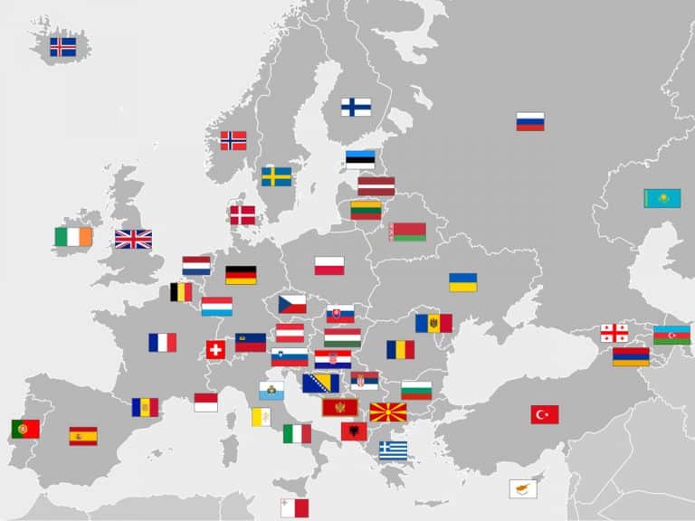 Bandeiras da Europa (2021): lista de todos os países europeus