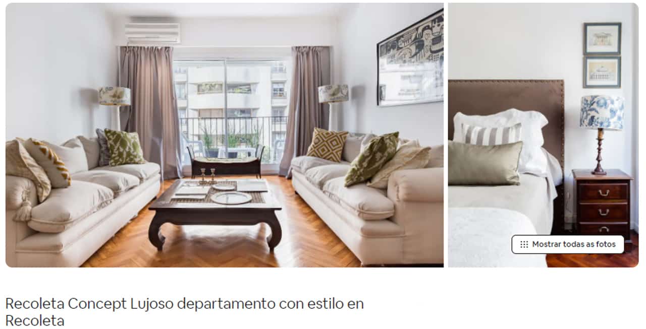 Airbnb Buenos Aires apartamento