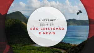 Chip virtual São Cristóvão e Nevis: eSIM para comprar online