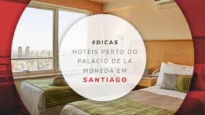 10 hotéis próximos do Palacio de La Moneda em Santiago