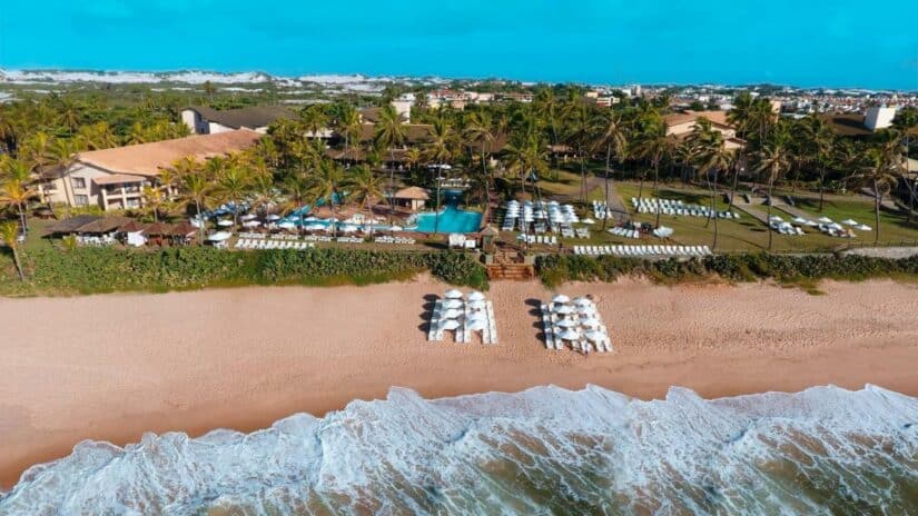 hotel na Praia de Stella Maris com café da manhã em Salvador
