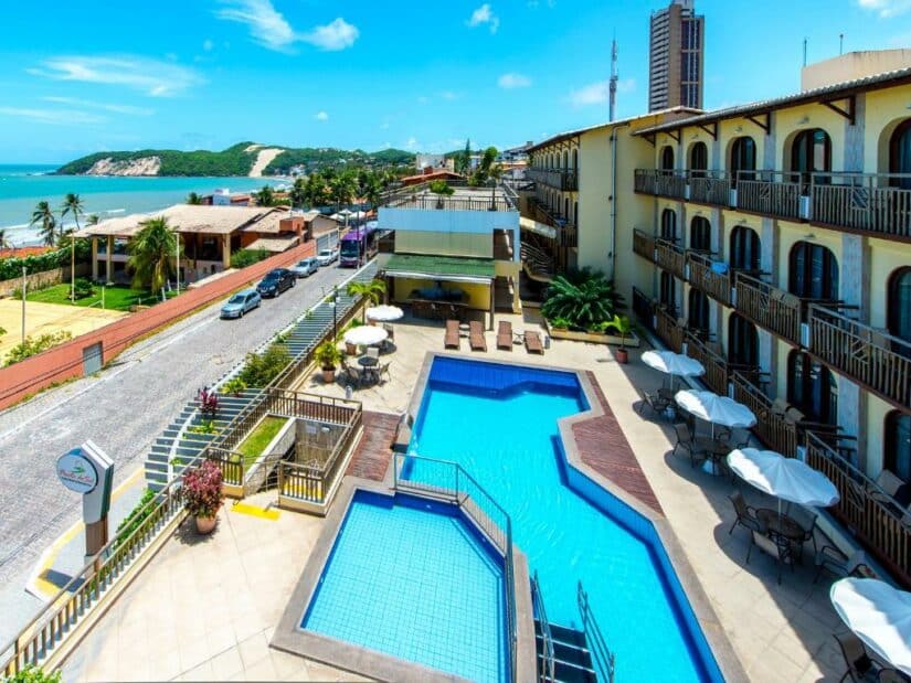 hotel na praia de Ponta Negra em Natal com vista