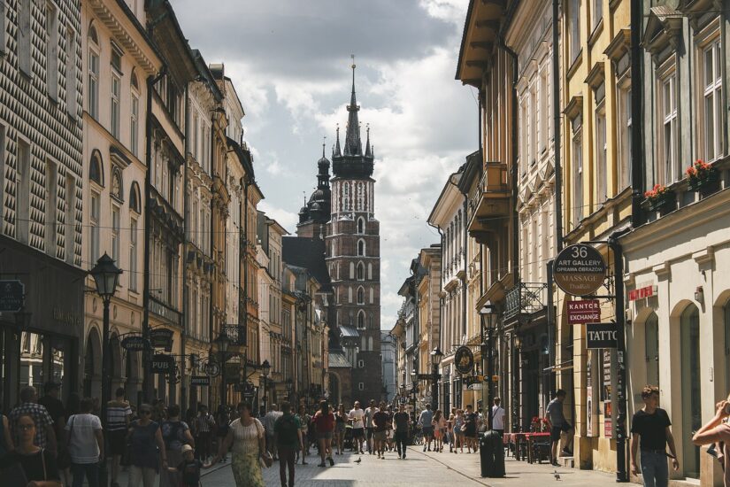 aluguel de carro na Polônia em Cracóvia