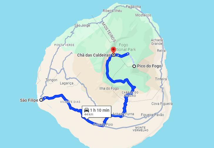 Roteiro de carro pelos principais pontos turísticos de Cabo Verde