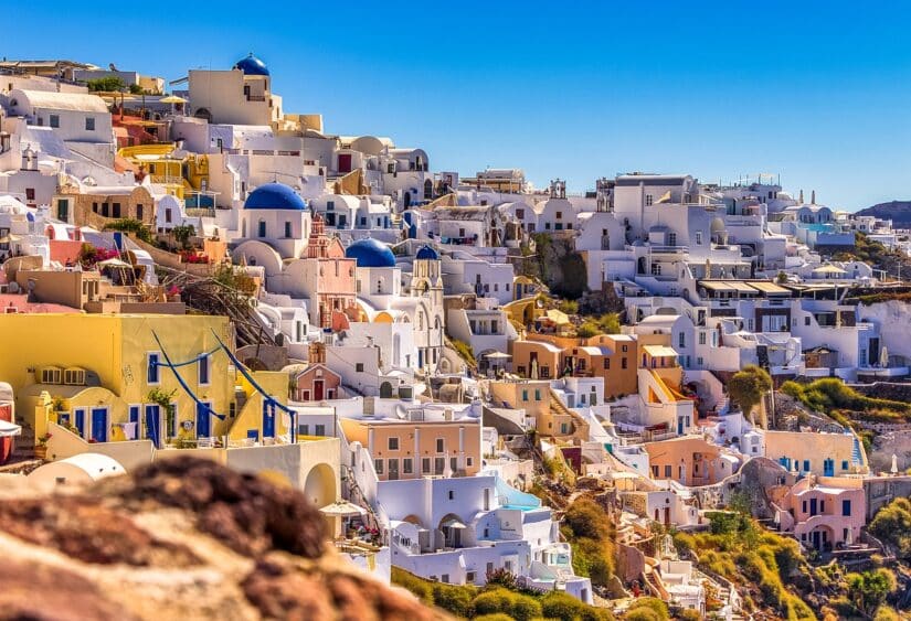 aluguel de carro em Santorini