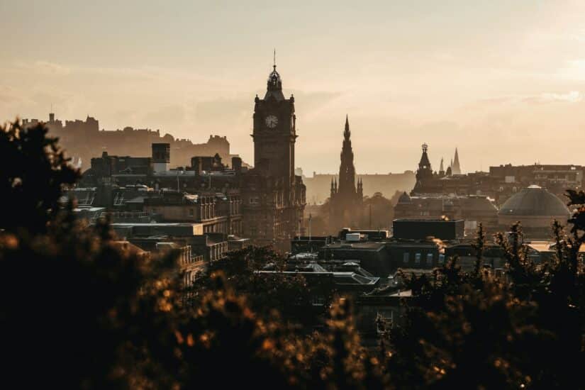 aluguel de carro em Edimburgo