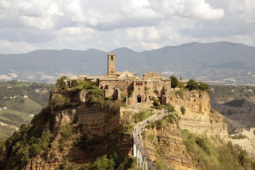 Cività di Bagnoregio: a cidade que morre