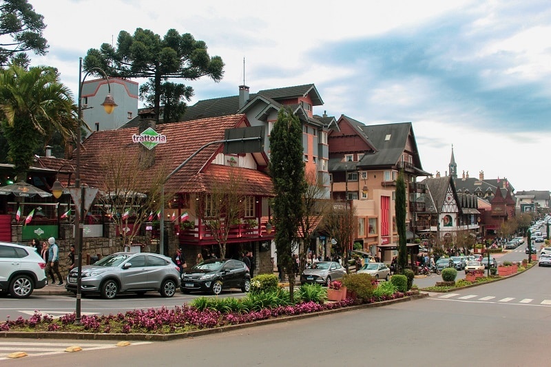 onde ficar no centro de Gramado