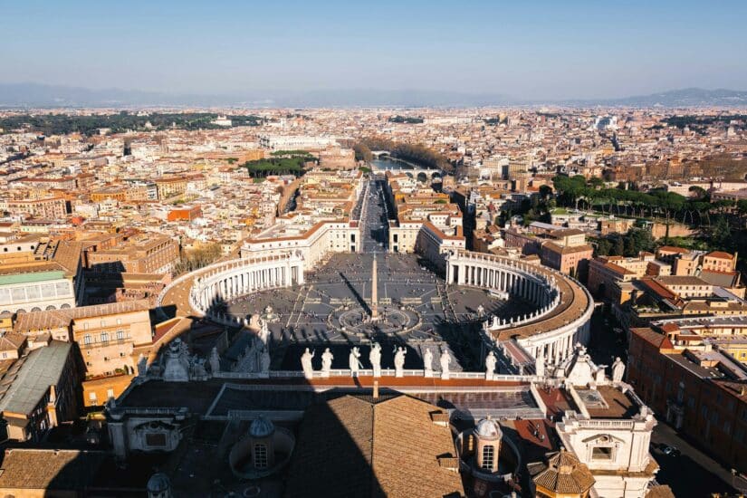 viagem para Roma com crianças