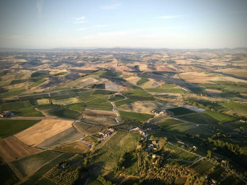 roteiro na Toscana