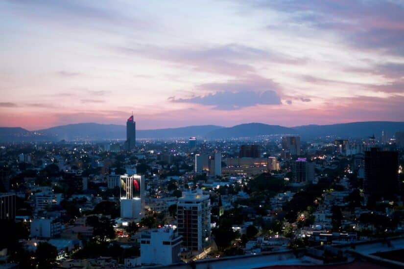 preço do aluguel de carro em Guadalajara