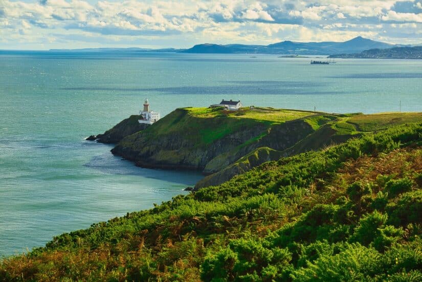 Roteiro de carro nos arredores de Dublin