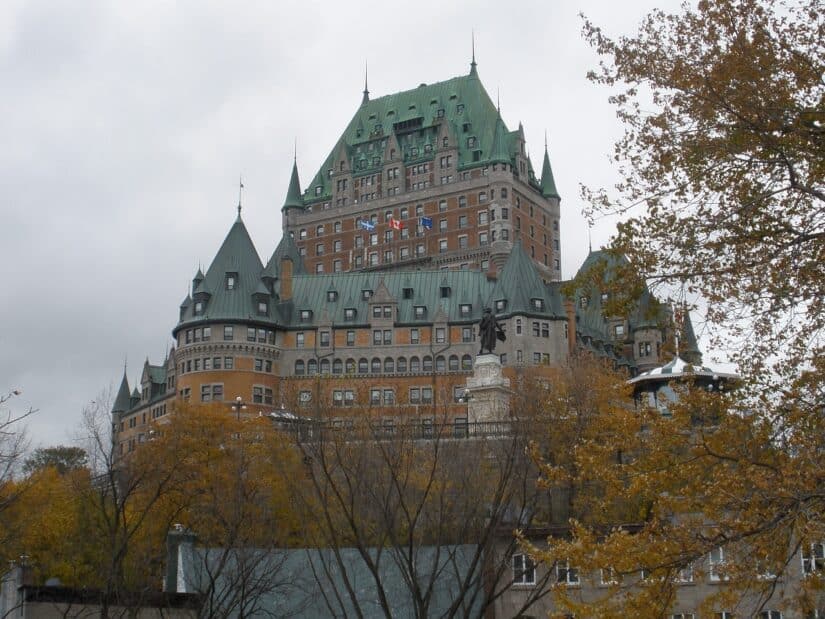 roteiro de carro em Quebec