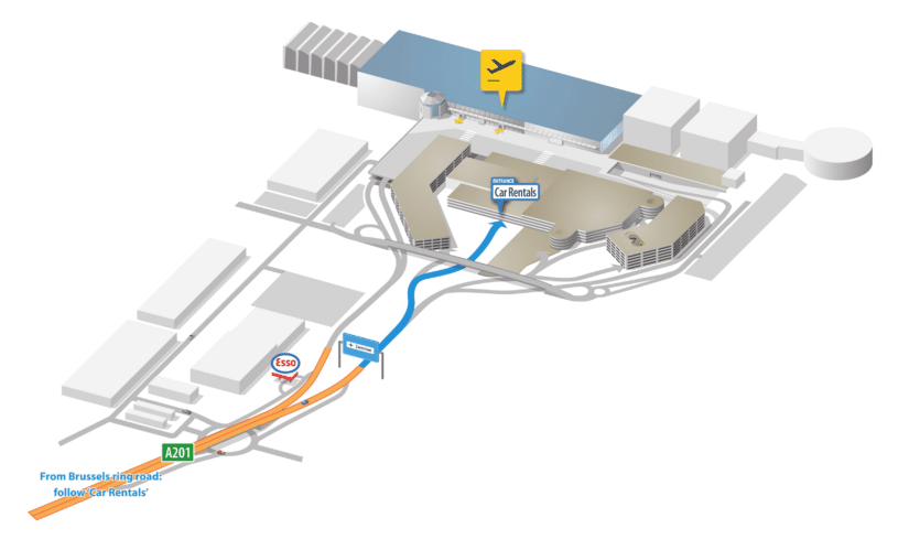 aluguel de carro em bruxelas aeroporto