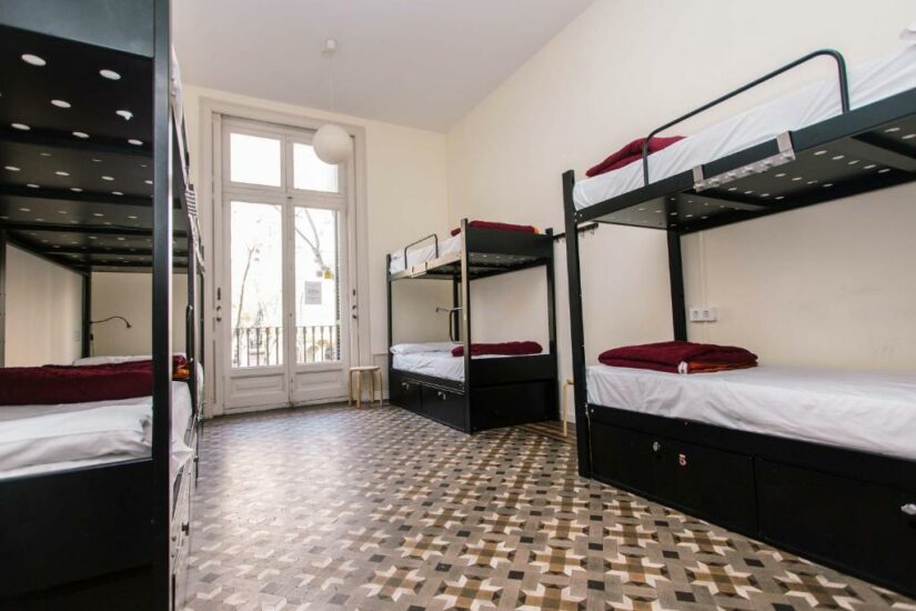 Hostel em Barcelona com cozinha compartilhada