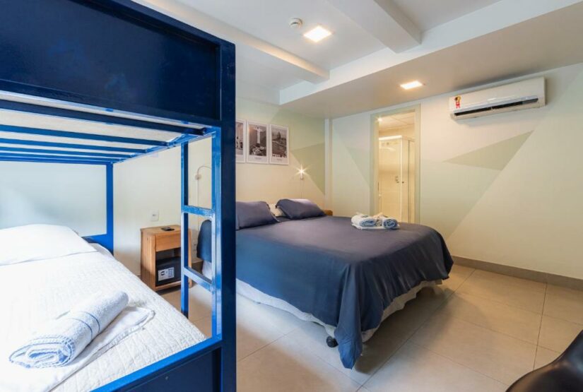 hostel no rio de janeiro com cama de casal 