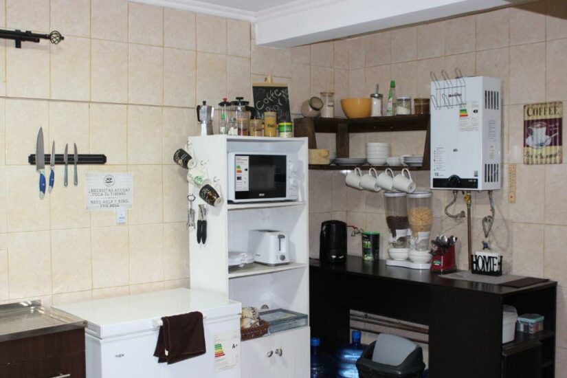 hostel em santiago com café da manhã