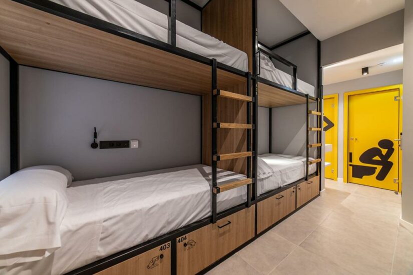 preço dos hostels em Madrid